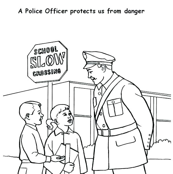 Police Officer Coloring Page Road Coloring Pages Police Officer 600x606 Police Officer Coloring Page Road Coloring Pages Police Officer