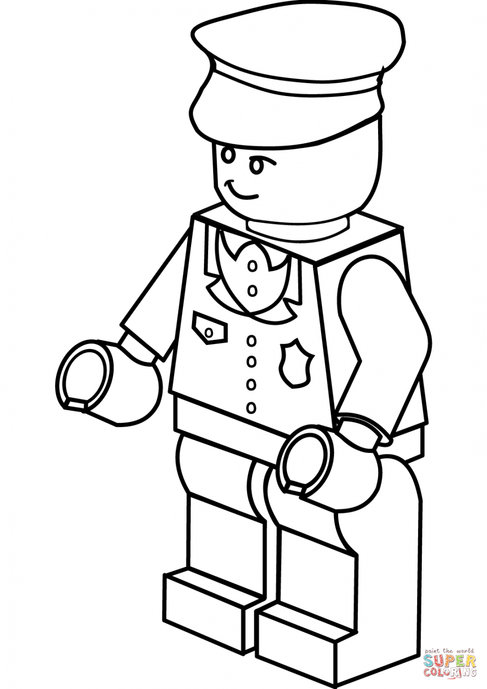 Police Officer Coloring Pages For Kids Stock Illustration Image 948x1342 Police Officer Coloring Pages For Kids Stock Illustration Image