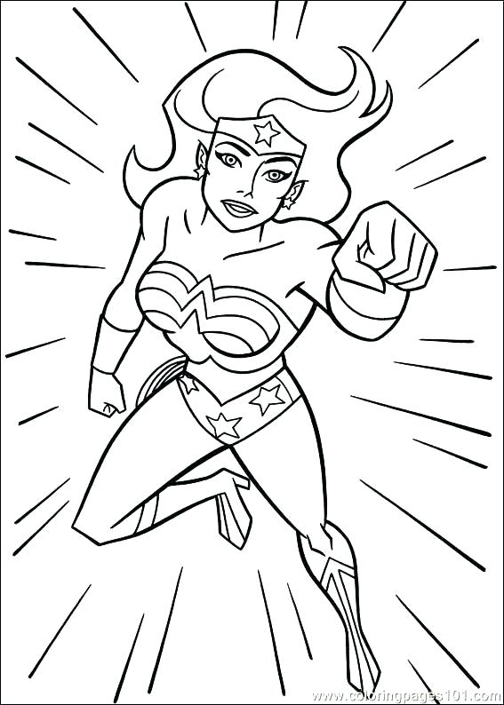 567x794 Woman At The Well Coloring Page Coloring Pages Of Wonder Woman