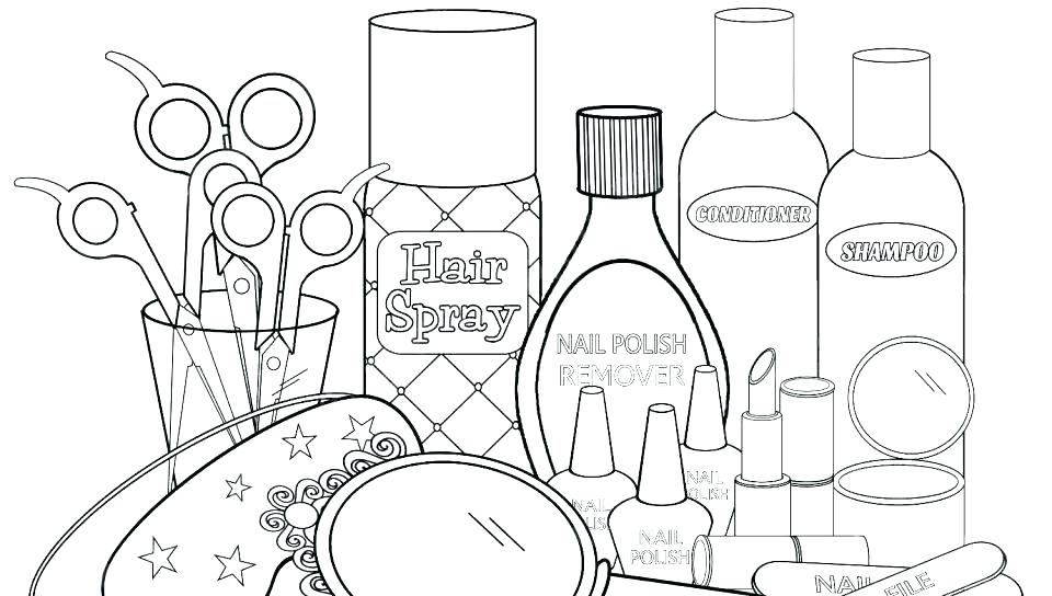 960x544 Art Coloring Pages Makeup Coloring Pages Polish Coloring Pages