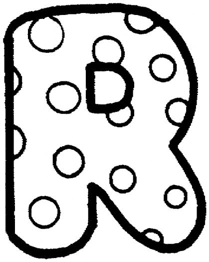 Letter R Coloring Pages For Kids Cfo English 419x525 Letter R Coloring Pages For Kids Cfo English
