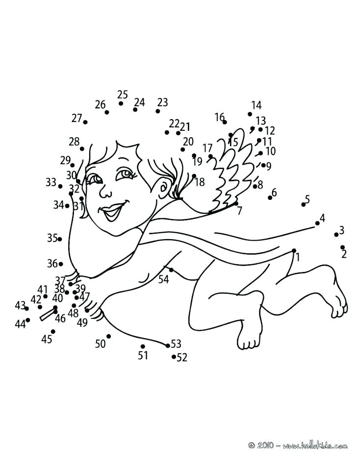 Dot Coloring Pages 728x941 Dot Coloring Pages