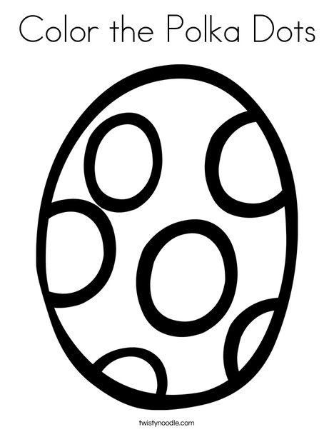 Color The Polka Dots Coloring Page 468x605 Color The Polka Dots Coloring Page