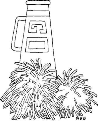 Pom Pom Coloring Pages