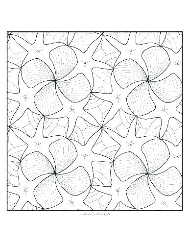 386x500 Symmetrical Coloring Pages Tessellation Coloring Sheets Coloring