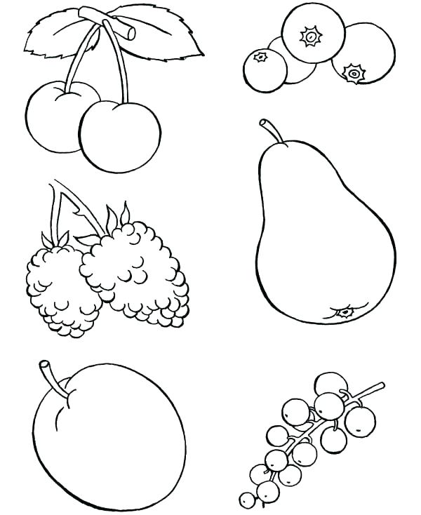 600x734 Vegetables Coloring Pages Vegetables Coloring Pages Fruits