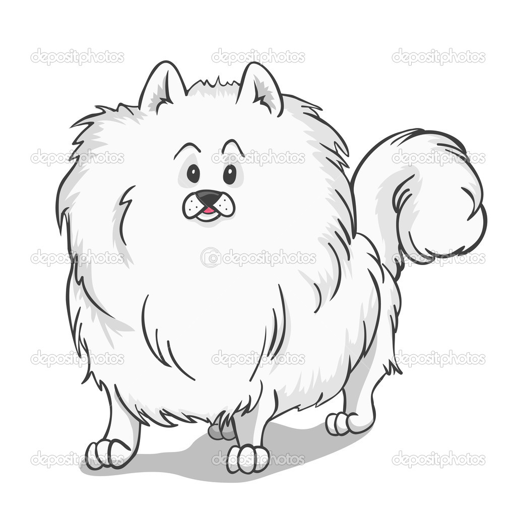 Pomeranian Coloring Page Free Download 1024x1024 Pomeranian Coloring Page Free Download