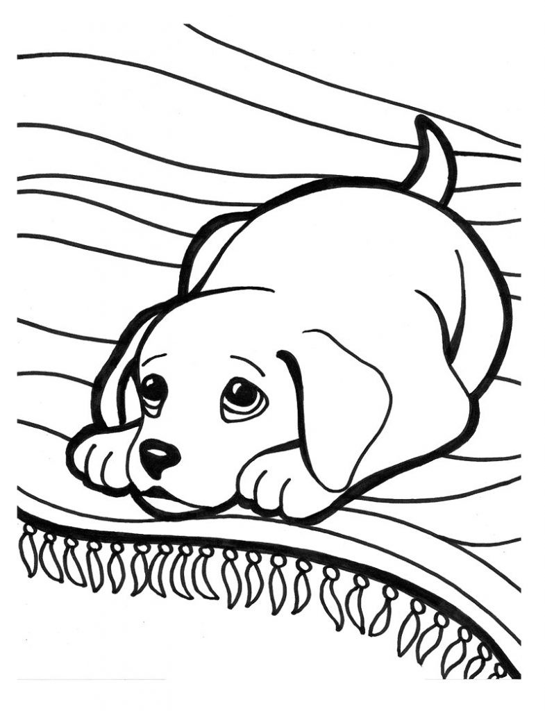 785x1024 Cute Puppy Coloring Pages Of Dogs Fresh Interesting