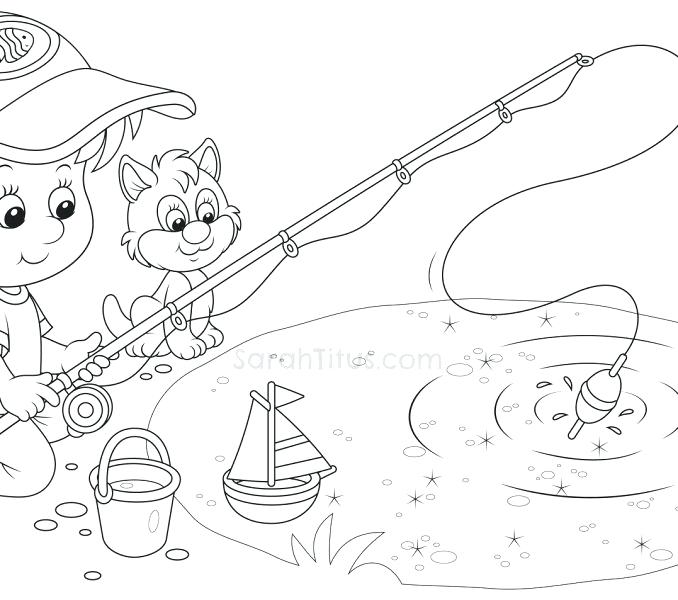 Pond Coloring Pages at GetColorings.com | Free printable colorings ...