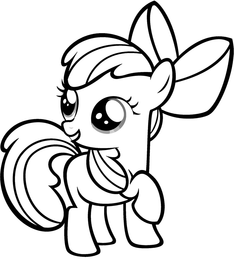 800x885 Cute My Little Pony Coloring Pages
