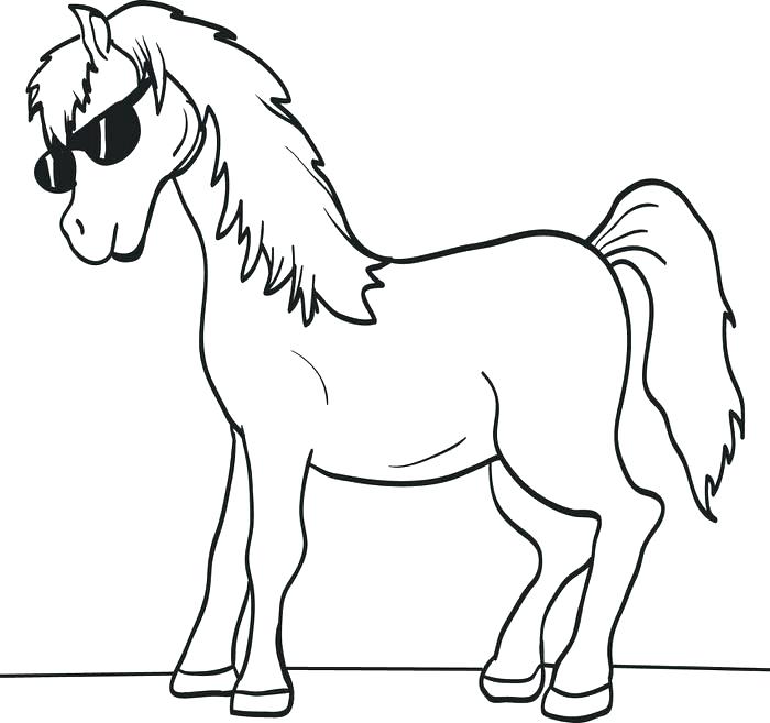Horse Coloring Page Free Realistic Horse Coloring Pages To Print 700x657 Horse Coloring Page Free Realistic Horse Coloring Pages To Print