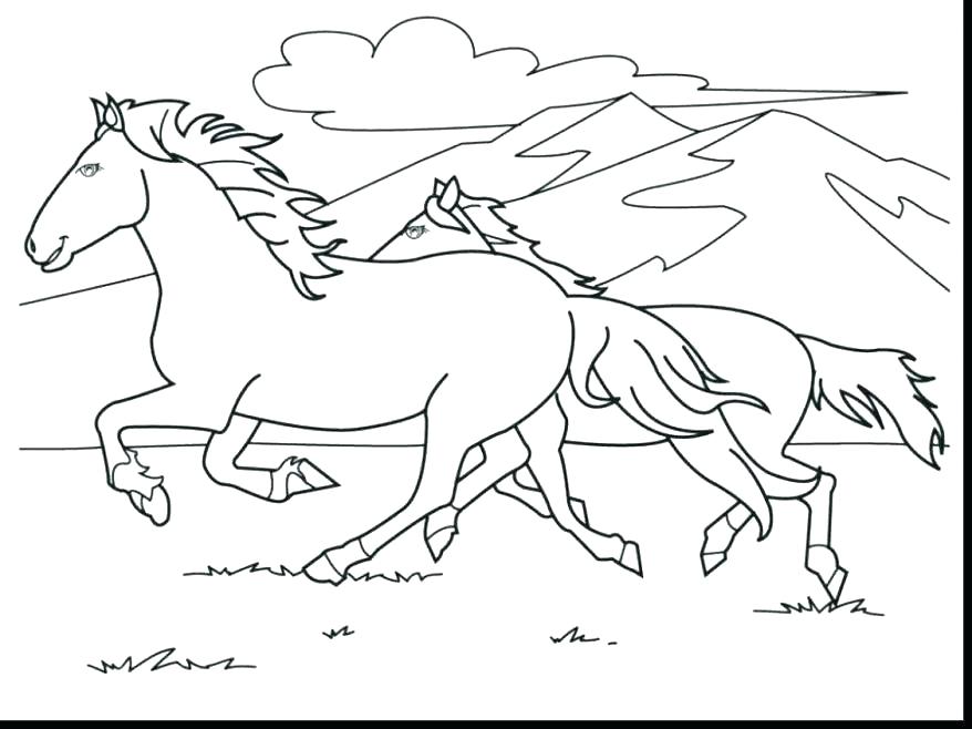Pony Horse Coloring Pages Horse Coloring Book Plus Carousel Horse 878x658 Pony Horse Coloring Pages Horse Coloring Book Plus Carousel Horse