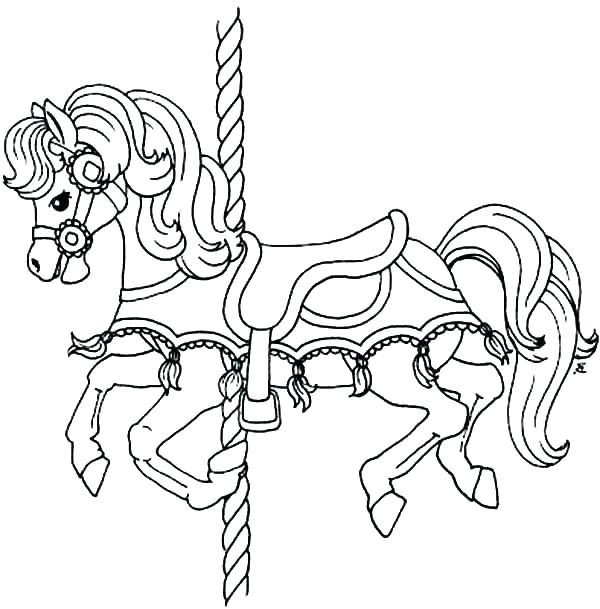Coloring Pages Horse Carousel Coloring Page Horses Coloring Pages 600x609 Coloring Pages Horse Carousel Coloring Page Horses Coloring Pages