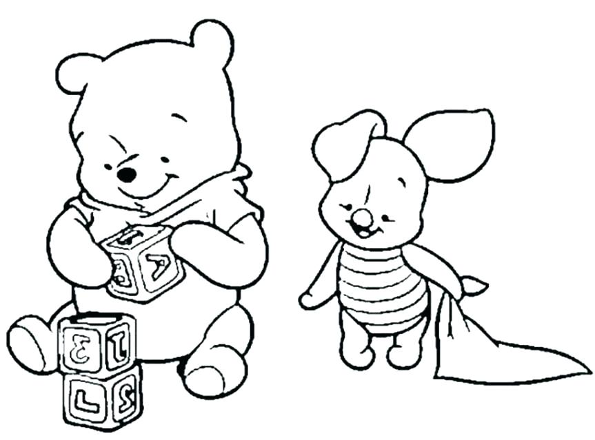 Baby Piglet Coloring Pages Pooh Bear Coloring Pictures Pooh Bear 863x639 Baby Piglet Coloring Pages Pooh Bear Coloring Pictures Pooh Bear