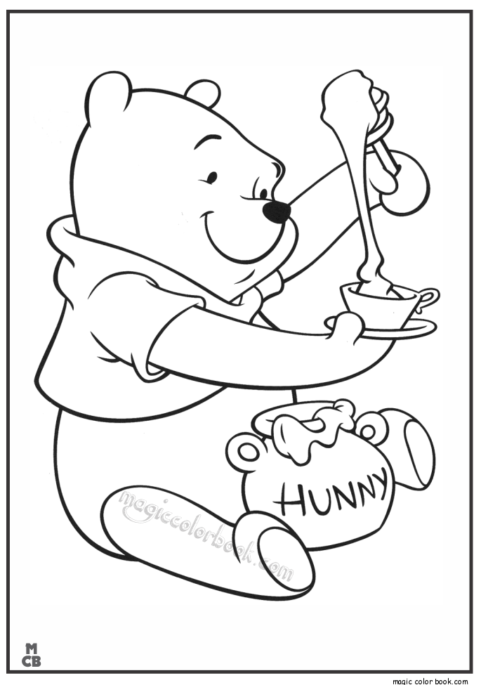 Winnie The Pooh Coloring Pages 31 685x975 Winnie The Pooh Coloring Pages 31