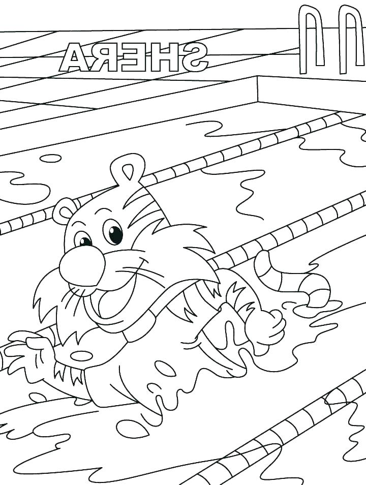 Swimming Coloring Pages Duck Is Swimming Coloring Page Swimming 720x954 Swimming Coloring Pages Duck Is Swimming Coloring Page Swimming
