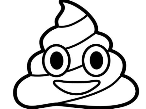 Poop Emoji Coloring Pages Drawing Board Weekly 466x349 Poop Emoji Coloring Pages Drawing Board Weekly
