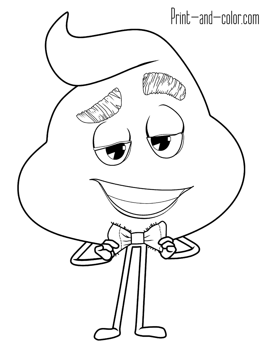 Emoji Coloring Pages Print 900x1200 Emoji Coloring Pages Print