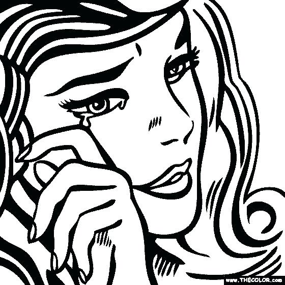 560x560 Pop Art Coloring Pages Pop Art Coloring Pages Coloring Girls