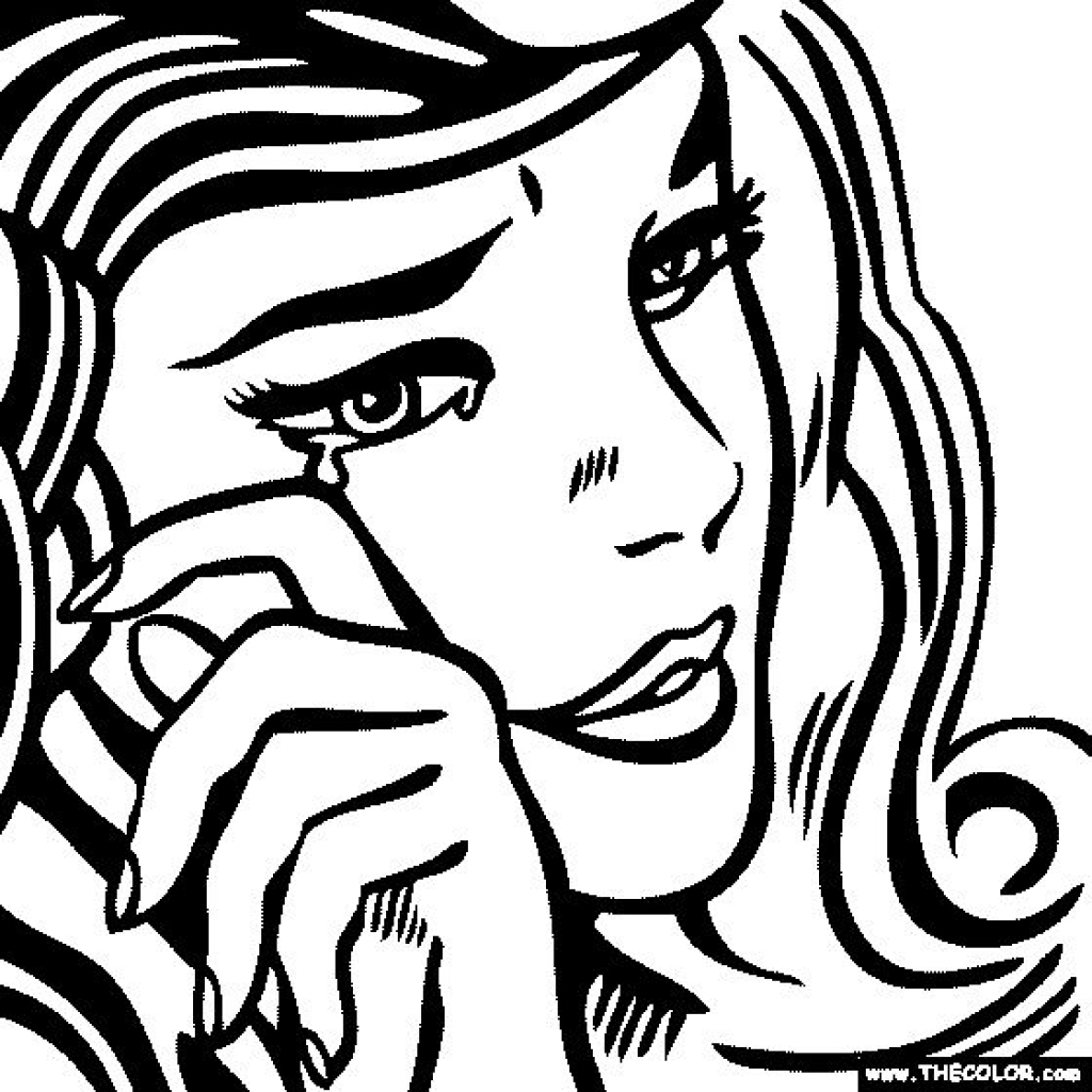 1024x1024 Pop Art Coloring Pages
