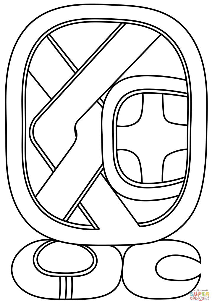 717x1024 Maya Art Months 0 Pop Coloring Page