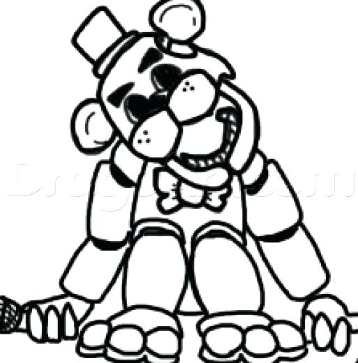 Five Nights At Freddys Coloring Pages As Well As Learn How To Draw 513x520 Five Nights At Freddys Coloring Pages As Well As Learn How To Draw