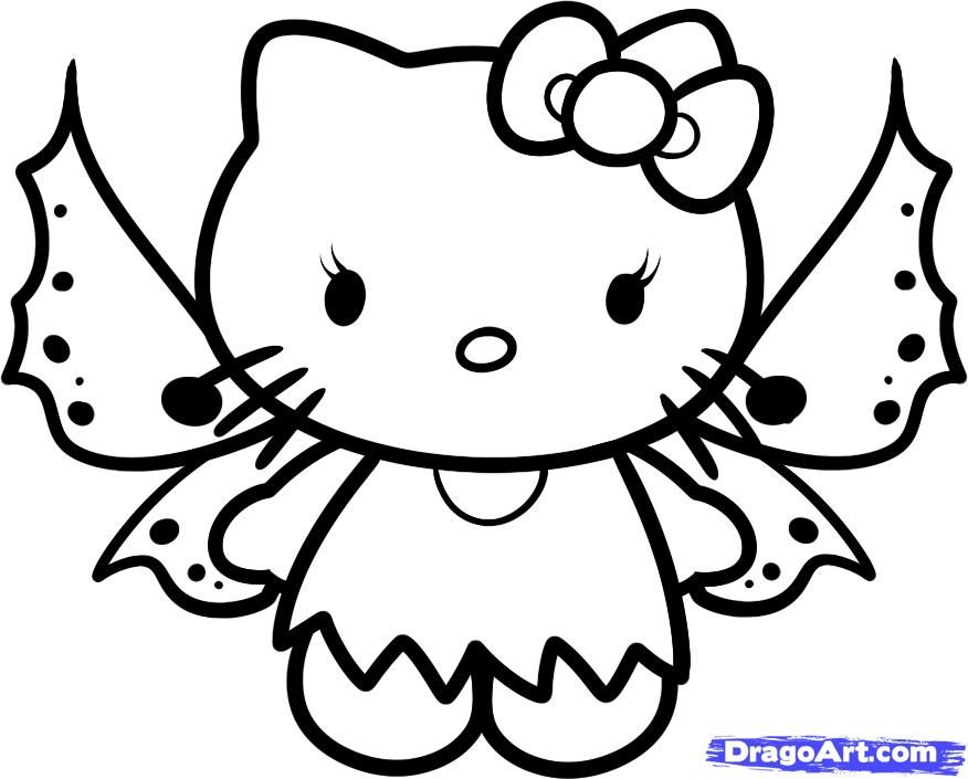 Baby Hello Kitty Coloring Pages How To Draw Fairy Hello Kitty 876x705 Baby Hello Kitty Coloring Pages How To Draw Fairy Hello Kitty