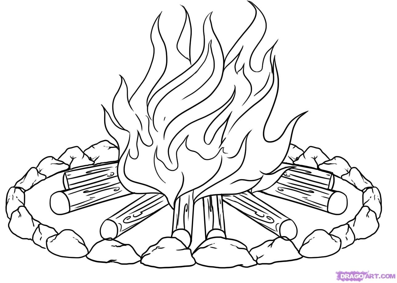 Campfire Coloring Page New Free Coloring Pages Of Campfire Logo 1289x918 Campfire Coloring Page New Free Coloring Pages Of Campfire Logo