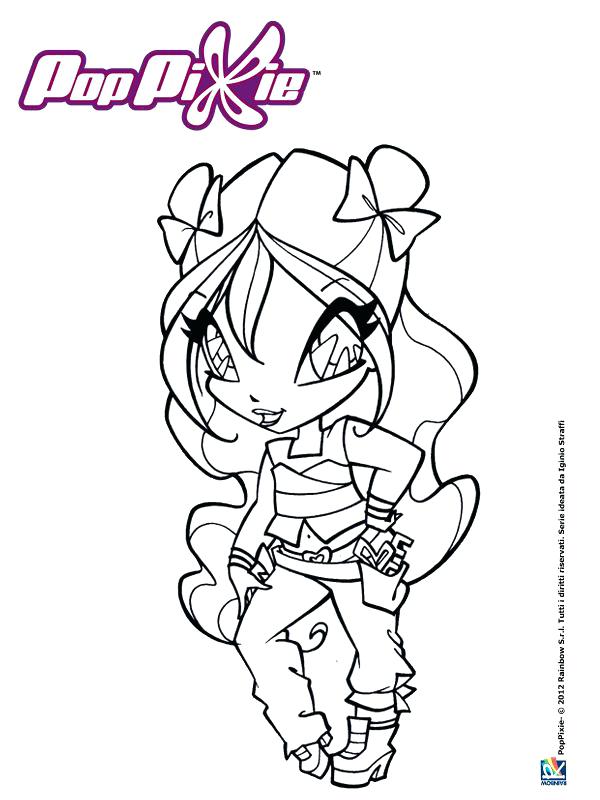 600x800 Awesome Amusing Pop Pixie Coloring Pages Best Of Download Kids