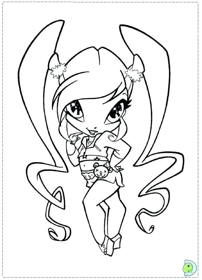 691x960 Pixie Coloring Pages