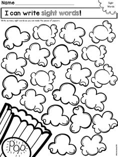 Popcorn Coloring Page at GetColorings.com | Free printable colorings