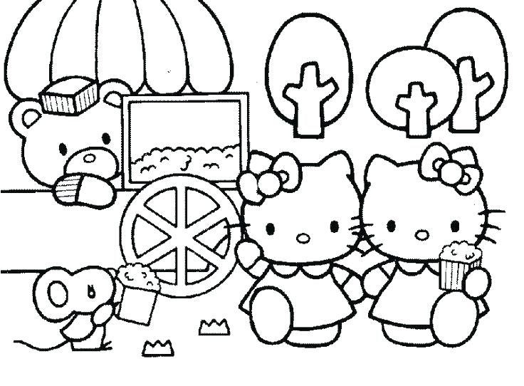 736x542 Free Printable Hello Kitty Coloring Pages Hello Kitty Color Hello