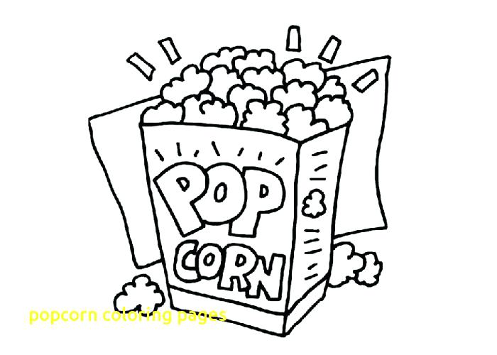 700x500 Popcorn Coloring Pictures Popcorn Coloring Pages With Popcorn