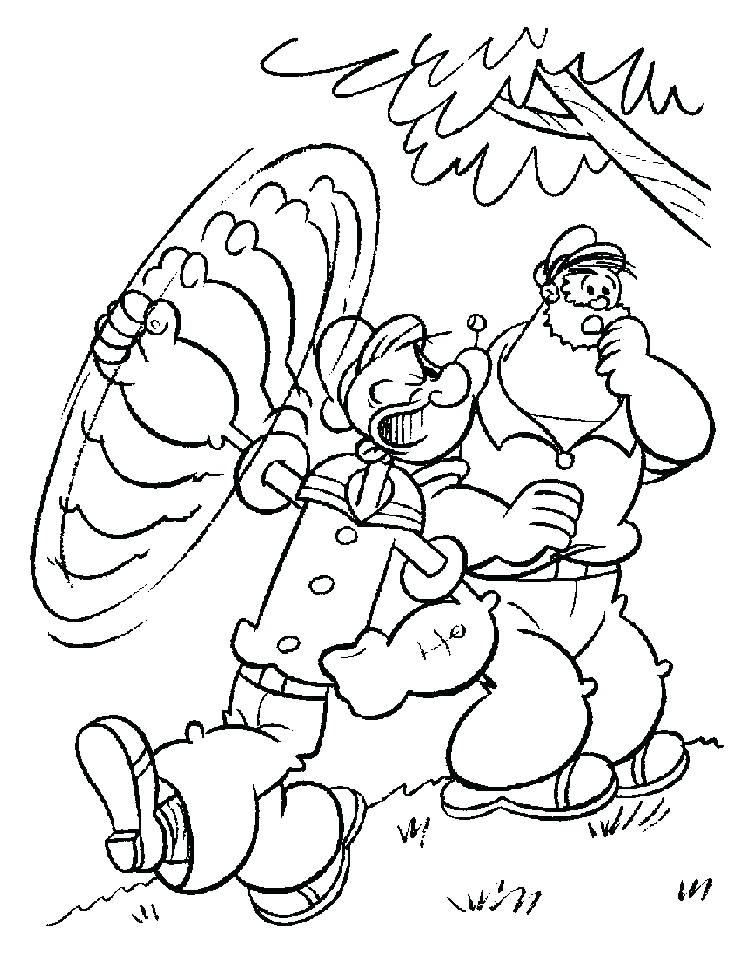 Popeye Coloring Pages Coloring Pages 7 Popeye The Sailor Man 738x956 Popeye Coloring Pages Coloring Pages 7 Popeye The Sailor Man