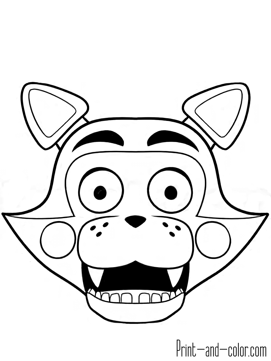 900x1200 Popular Coloring Pages For Five Nights At Freddy S Print And Color