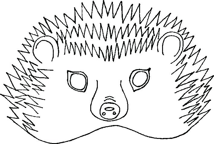 709x479 Porcupine Coloring Page Ca Ca Porcupine Mask Coloring Pages Free