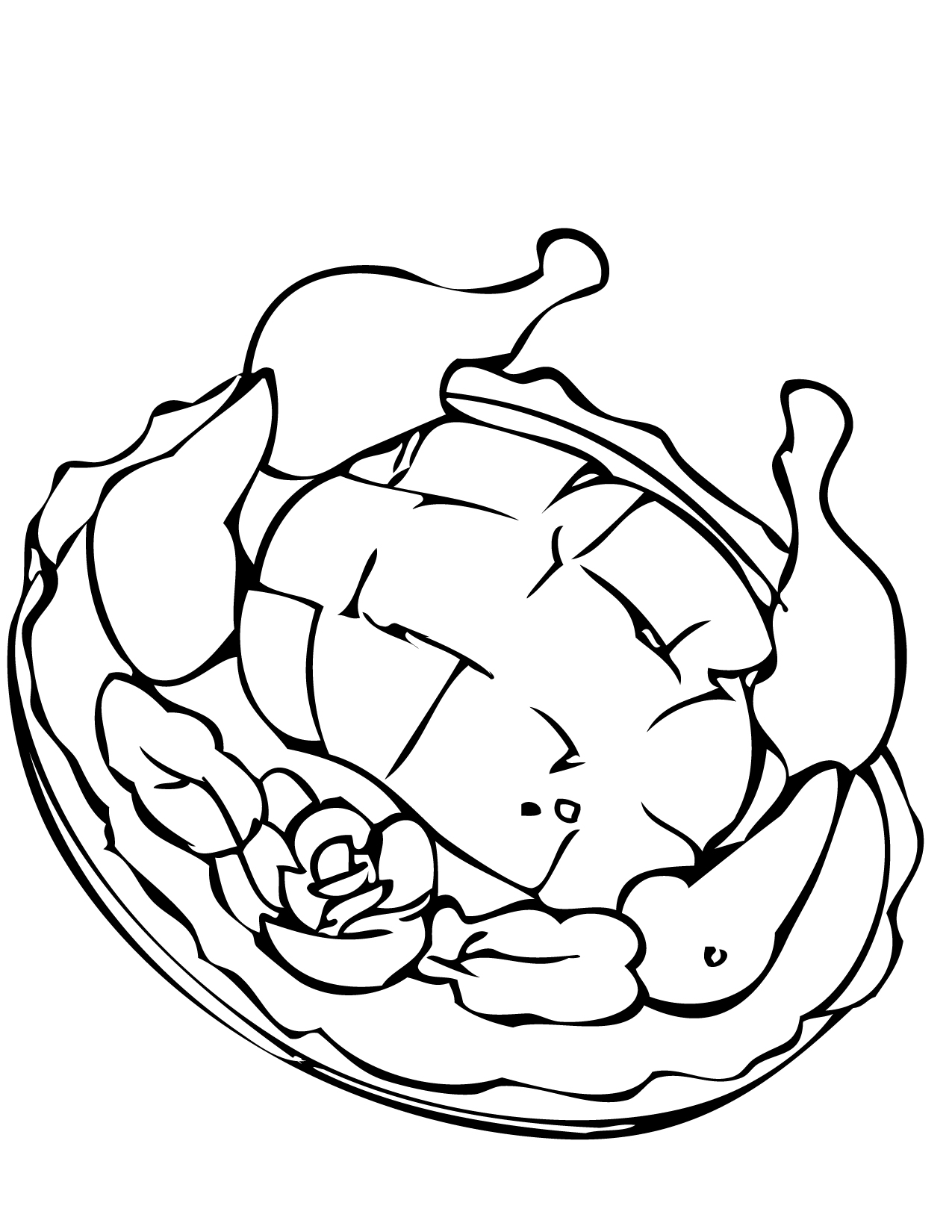 1275x1650 Peking Duck Coloring Page