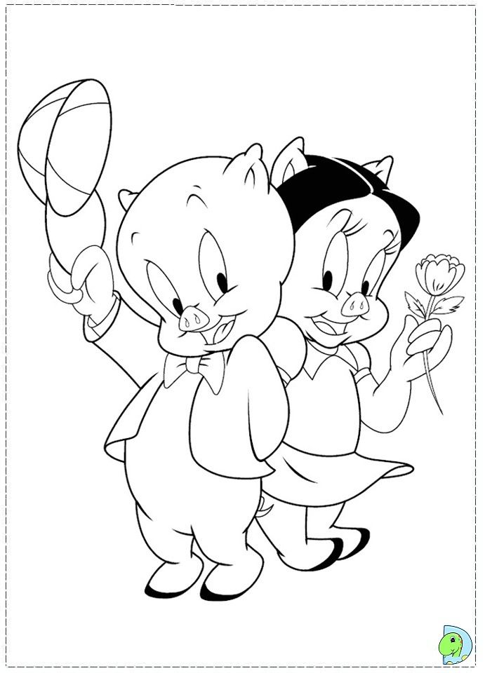 Porky pig coloring pages Porky Pig Coloring Pages 03.jpg 691x960 Porky pig coloring pages Porky Pig Coloring Pages 03.jpg