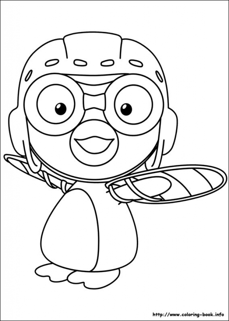 731x1024 Pororo Coloring Pages On Coloring Book In Pororo Coloring Pages