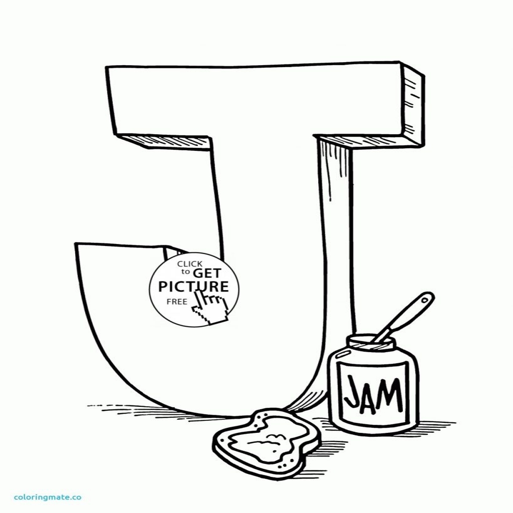 Letter J Coloring Page Portalconexaopb For J Coloring 1024x1024 Letter J Coloring Page Portalconexaopb For J Coloring