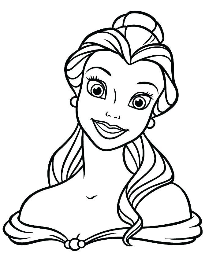 Princess Belle Coloring Pages Coloring Page Of Princess Belle 670x867 Princess Belle Coloring Pages Coloring Page Of Princess Belle