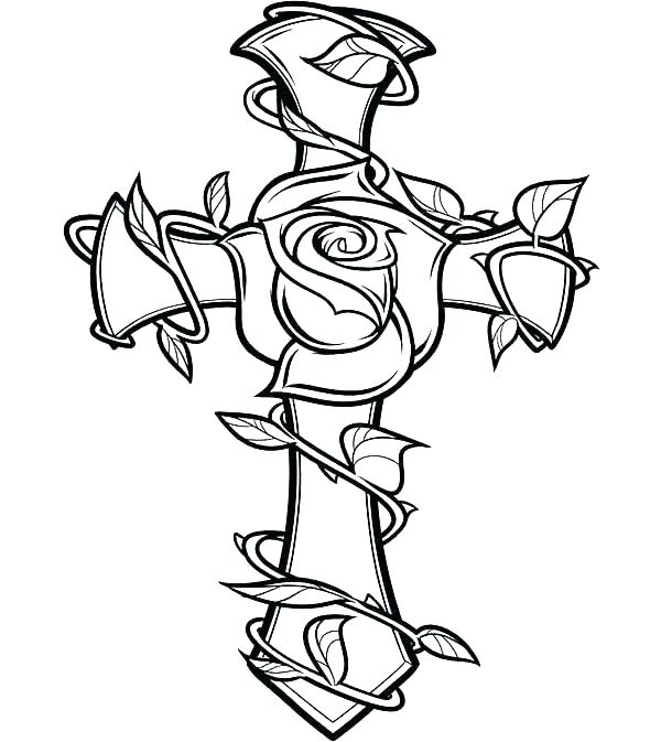 600x673 Poseidon Coloring Pages Roses Coloring Page Rose Coloring Pages