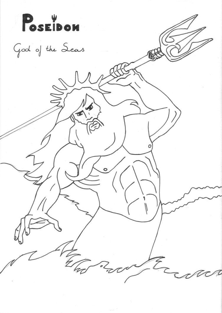 752x1063 Poseidon The Sea God Poseidon The Sea God Unit
