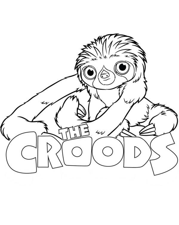 The Croods, The Croods Movie Poster Coloring Page The Croods 600x754 The Croods, The Croods Movie Poster Coloring Page The Croods