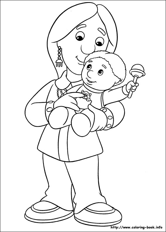 567x794 Postman Pat Coloring Pages On Coloring