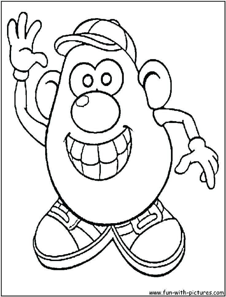 Potato Head Coloring Pages Free Toy Story Coloring Pages Potato 736x966 Potato Head Coloring Pages Free Toy Story Coloring Pages Potato