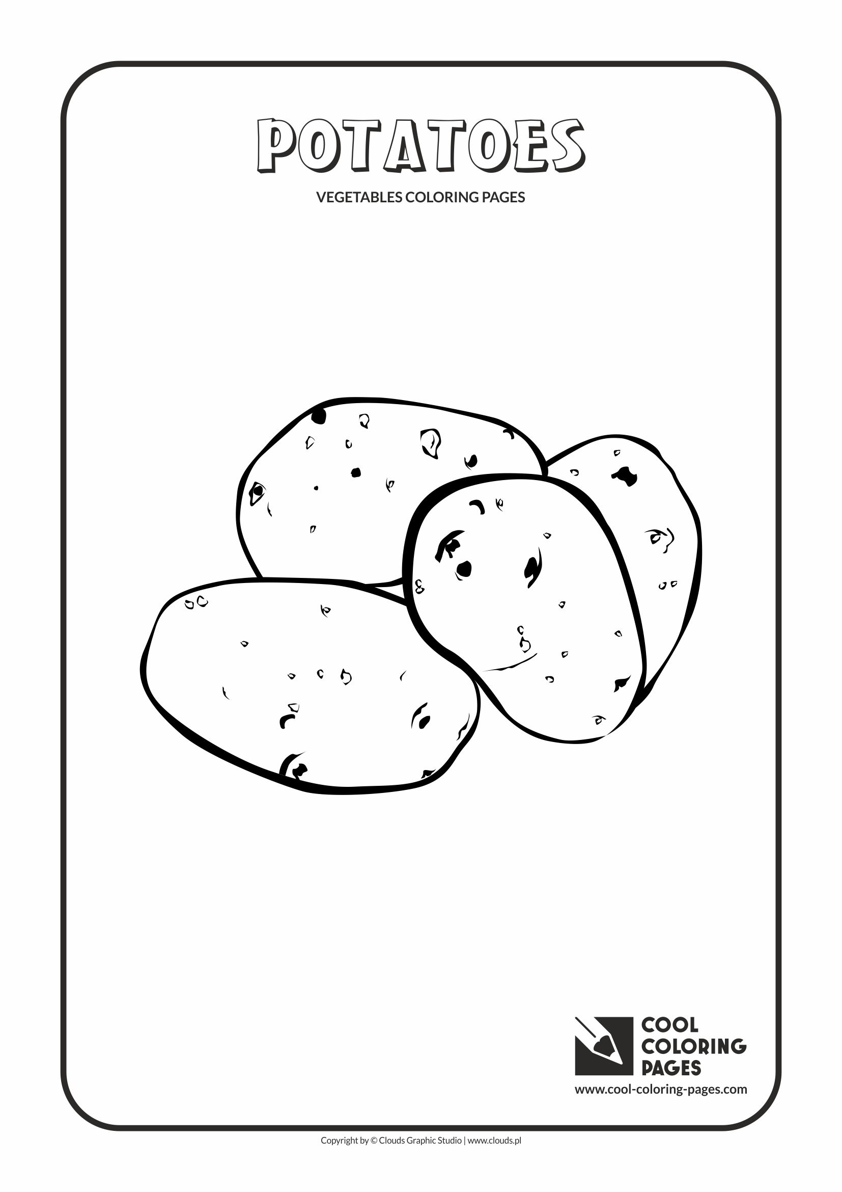 Small Potatoes Coloring Coloring Pages