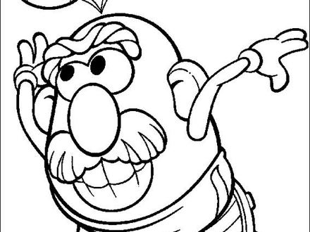 Mr Potato Head Coloring Page 16 Mr Potato Head Coloring Page Mr 440x330 Mr Potato Head Coloring Page 16 Mr Potato Head Coloring Page Mr