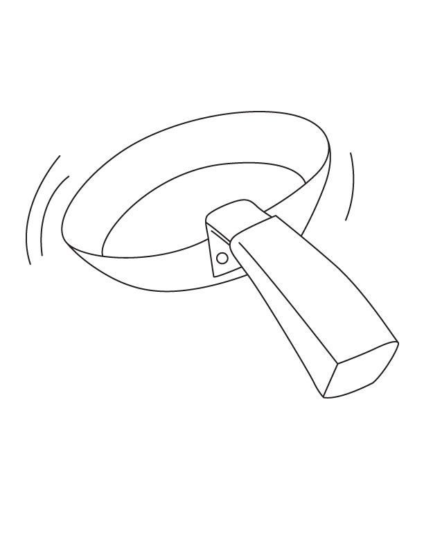 612x792 Pots And Pans Coloring Pages