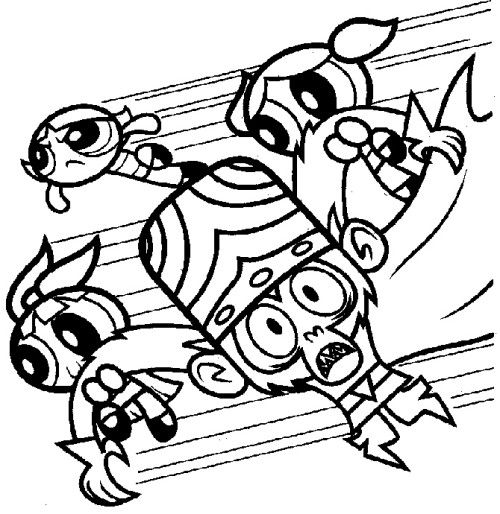 Powerpuff Girls Enemy The Black Coloring Pages Powderpuff Girls 500x514 Powerpuff Girls Enemy The Black Coloring Pages Powderpuff Girls